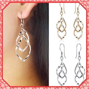 💫New❤️❤️Fashion Spiral Dangle Drop Earrings💫
